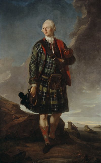 Sir Alexander Macdonald (Sir Alasdair MacDhòmhnaill Shlèite), 1744 by Attributed to Sir George Chalmers